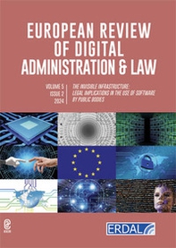 European review of digital administration & law - Vol. 5 - Librerie.coop