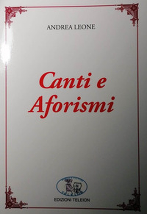 Canti e aforismi - Librerie.coop Canti e aforismi - Librerie.coop
