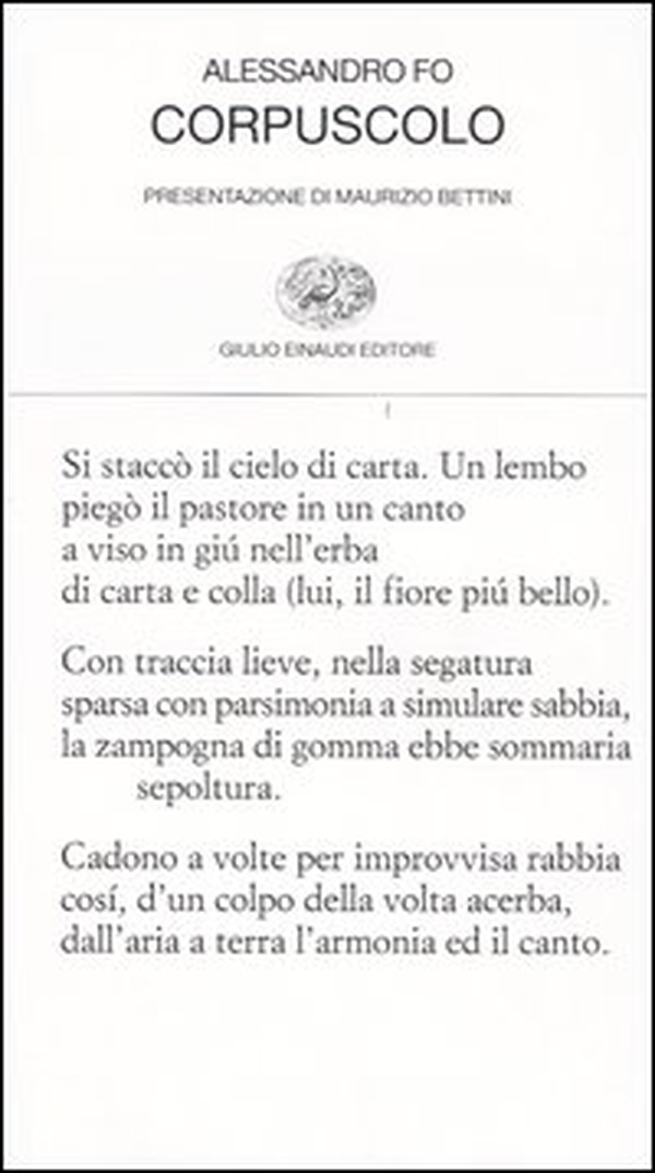 Corpuscolo - Librerie.coop Corpuscolo - Librerie.coop