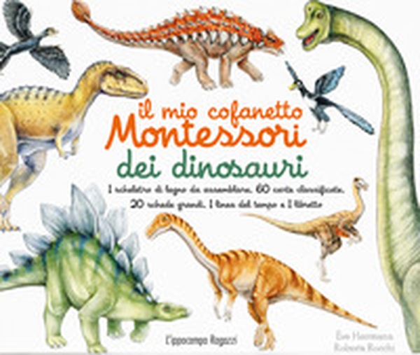 Il mio cofanetto Montessori dei dinosauri - Librerie.coop Il mio cofanetto Montessori dei dinosauri - Librerie.coop