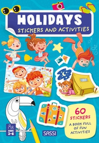 Holidays. Stickers and activities - Librerie.coop Holidays. Stickers and activities - Librerie.coop