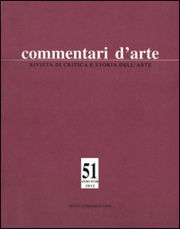 Commentari d'arte - Vol. 51 - Librerie.coop Commentari d'arte - Vol. 51 - Librerie.coop