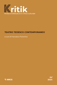 Kritik. Rivista di letteratura e critica culturale - Vol. 1 - Librerie.coop
