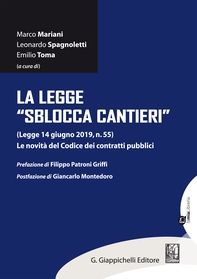 La legge "sblocca cantieri" - Librerie.coop