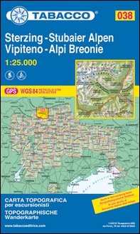 Vipiteno. Alpi Breonie 1:25.000 - Librerie.coop