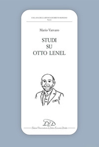 Studi su Otto Lenel - Librerie.coop