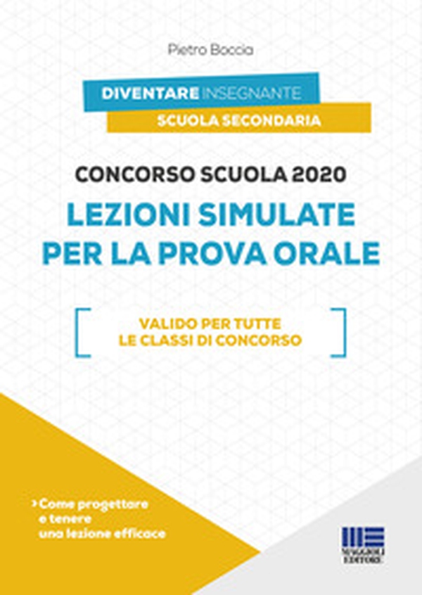 Concorso scuola 2020. Lezioni simulate per la prova orale - Librerie.coop Concorso scuola 2020. Lezioni simulate per la prova orale - Librerie.coop