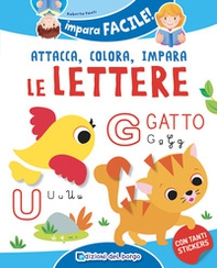 Le lettere dell'alfabeto. Con adesivi - Librerie.coop