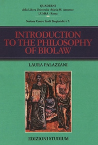 Introuction to the philosophy of biolaw - Librerie.coop