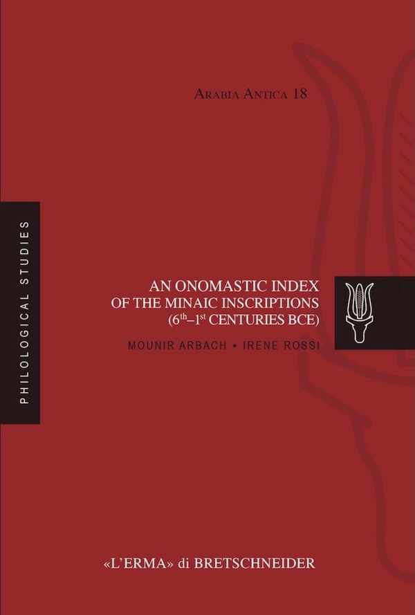 An Onomastic Index of the Minaic Inscriptions - Librerie.coop