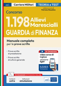 Concorso 1198 Allievi Marescialli Guardia di finanza - Librerie.coop