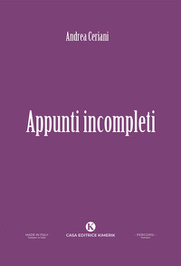 Appunti incompleti - Librerie.coop