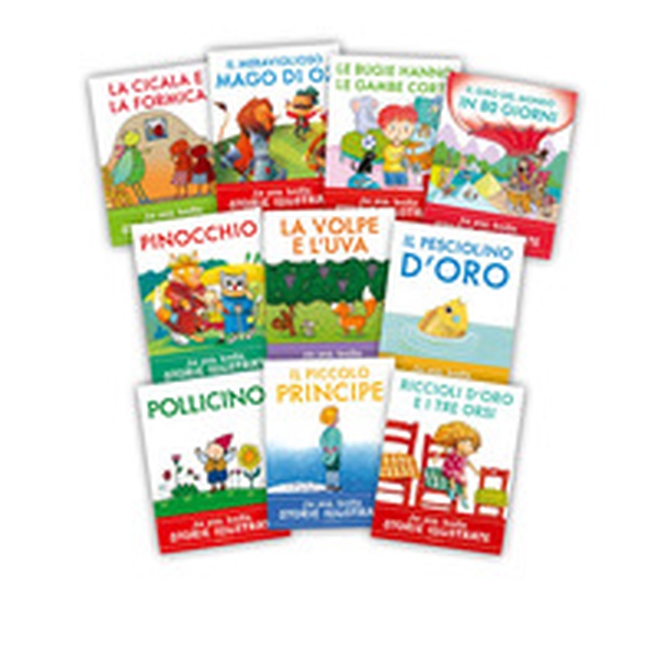 La mia prima biblioteca di fiabe illustrate. Stampatello maiuscolo - Librerie.coop