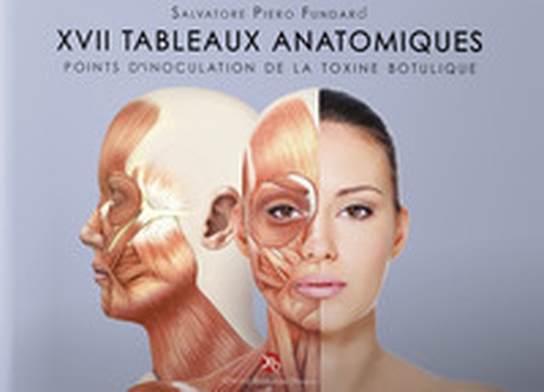 17 tableaux anatomiques. Points d'inoculation de la toxine botulique - Librerie.coop