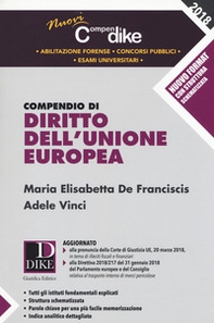 Compendio di diritto dell'Unione Europea - Librerie.coop Compendio di diritto dell'Unione Europea - Librerie.coop