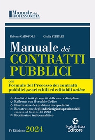 Manuale dei contratti pubblici con Formulario del Processo 2024 - Librerie.coop