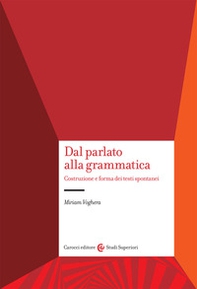 Dal parlato alla grammatica - Librerie.coop