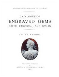 Catalogue of engraved gems. Greek, etruscan and roman - Librerie.coop