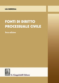 Fonti di diritto processuale civile - Librerie.coop