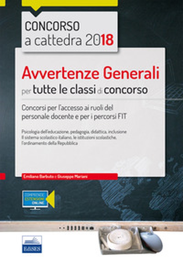 Concorso a cattedra 2018. Avvertenze generali per tutte le classi di concorso. Concorso per l'accesso ai ruoli del personale docente e per i percorsi FIT - Librerie.coop Concorso a cattedra 2018. Avvertenze generali per tutte le classi di concorso. Concorso per l'accesso ai ruoli del personale docente e per i percorsi FIT - Librerie.coop