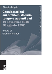 Considerazioni sui problemi del mio tempo e appunti vari. 11 novembre 1940-28 agosto 1952 - Librerie.coop Considerazioni sui problemi del mio tempo e appunti vari. 11 novembre 1940-28 agosto 1952 - Librerie.coop
