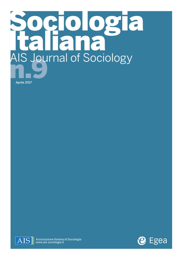 Sociologia Italiana - AIS Journal of Sociology n. 9 - Librerie.coop Sociologia Italiana - AIS Journal of Sociology n. 9 - Librerie.coop