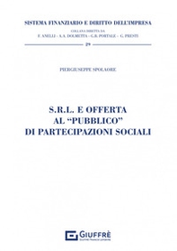 S.R.L. e offerta al «pubblico» di partecipazioni sociali - Librerie.coop