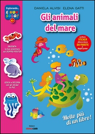 Animali mare oceano. Con adesivi. Con poster - Librerie.coop Animali mare oceano. Con adesivi. Con poster - Librerie.coop