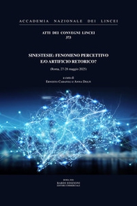 Sinestesie. Fenomeno percettivo e/o artificio retorico? (Roma, 27-28 maggio 2025) - Librerie.coop