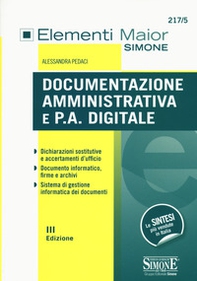 Documentazione amministrativa e P.A. digitale - Librerie.coop Documentazione amministrativa e P.A. digitale - Librerie.coop