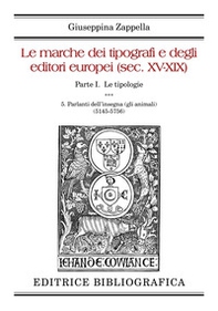 Le marche dei tipografi e degli editori europei (sec. XV-XIX) - Vol. 5 - Librerie.coop Le marche dei tipografi e degli editori europei (sec. XV-XIX) - Vol. 5 - Librerie.coop