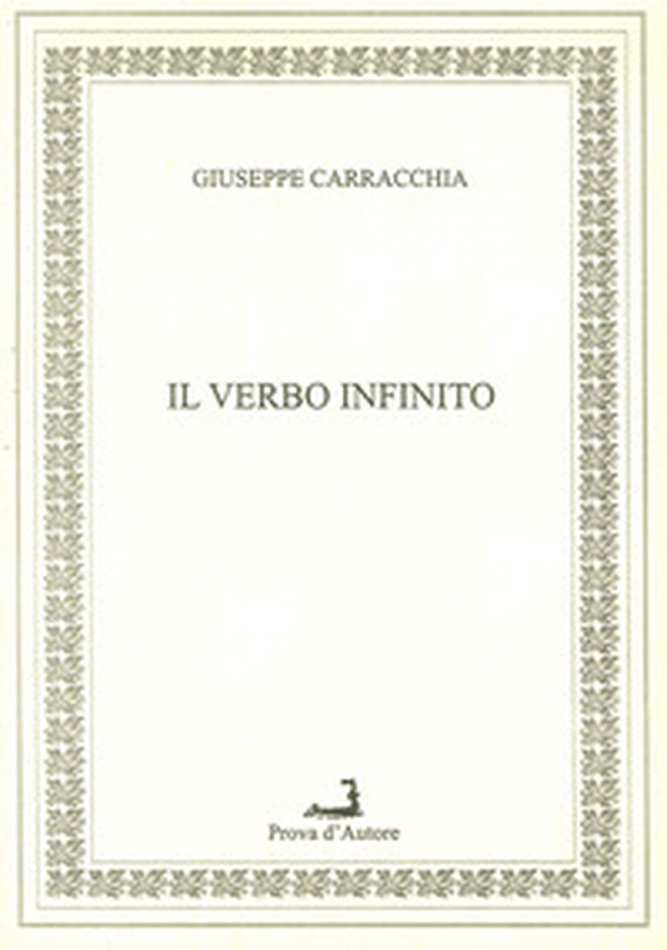 Il verbo infinito - Librerie.coop Il verbo infinito - Librerie.coop