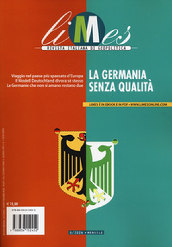 Limes. Rivista italiana di geopolitica - Vol. 6 - Librerie.coop Limes. Rivista italiana di geopolitica - Vol. 6 - Librerie.coop