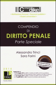 Compendio di diritto penale. Parte speciale - Librerie.coop