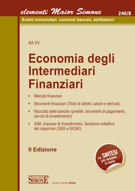 Elementi Maior di Economia degli Intermediari Finanziari - Librerie.coop Elementi Maior di Economia degli Intermediari Finanziari - Librerie.coop