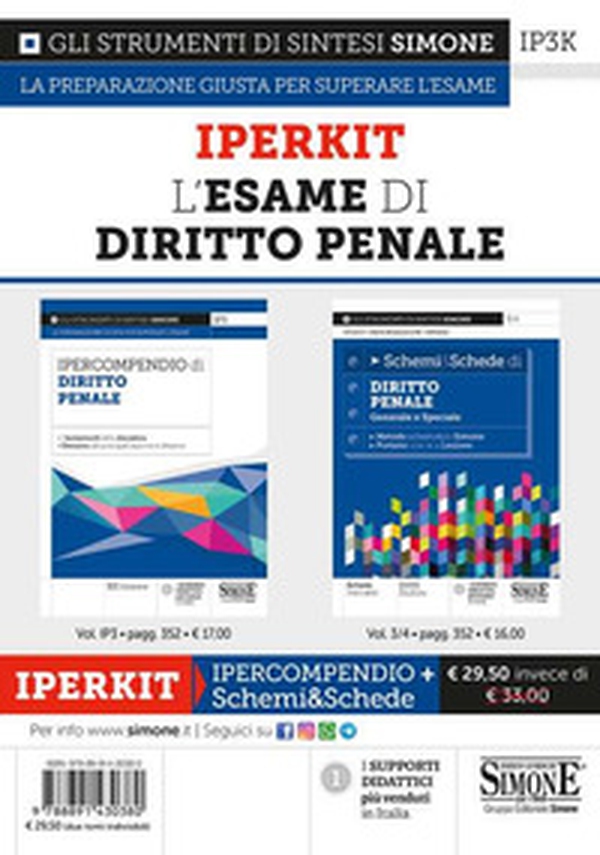 Iperkit esame di diritto penale: Ipercompendio diritto penale-Schemi & schede diritto penale - Librerie.coop Iperkit esame di diritto penale: Ipercompendio diritto penale-Schemi & schede diritto penale - Librerie.coop
