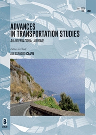 Advances in transportation studies. An international journal - Vol. 66 - Librerie.coop