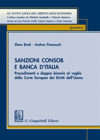 Sanzioni Consob e Banca d'Italia. Procedimenti e doppio binario al vaglio della Corte europea dei diritti dell'uomo - Librerie.coop