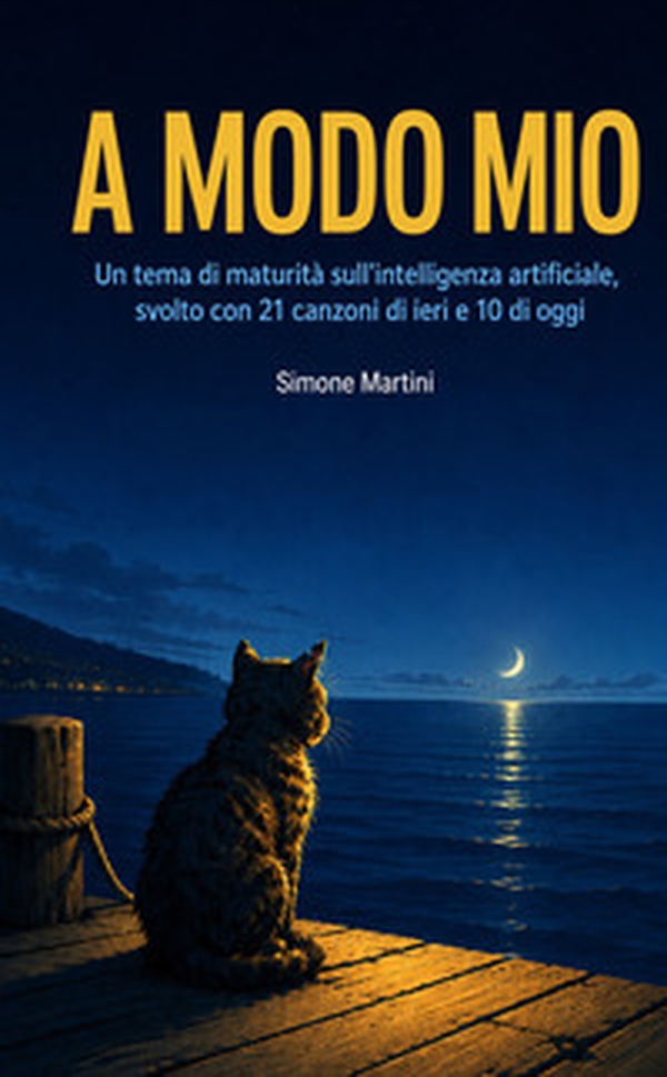 A modo mio. Un tema di maturità sull'intelligenza artificiale, svolto con 21 canzoni di ieri e 10 di oggi - Librerie.coop