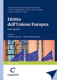 Diritto dell'Unione Europea. Parte speciale - Librerie.coop