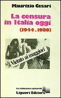 La censura in Italia oggi (1944-1980) - Librerie.coop La censura in Italia oggi (1944-1980) - Librerie.coop