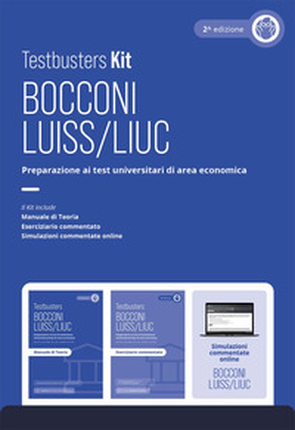 Testbusters Bocconi e LUISS. Kit - Librerie.coop Testbusters Bocconi e LUISS. Kit - Librerie.coop