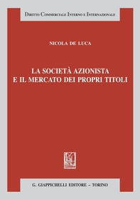 La società azionista e il mercato dei propri titoli - Librerie.coop