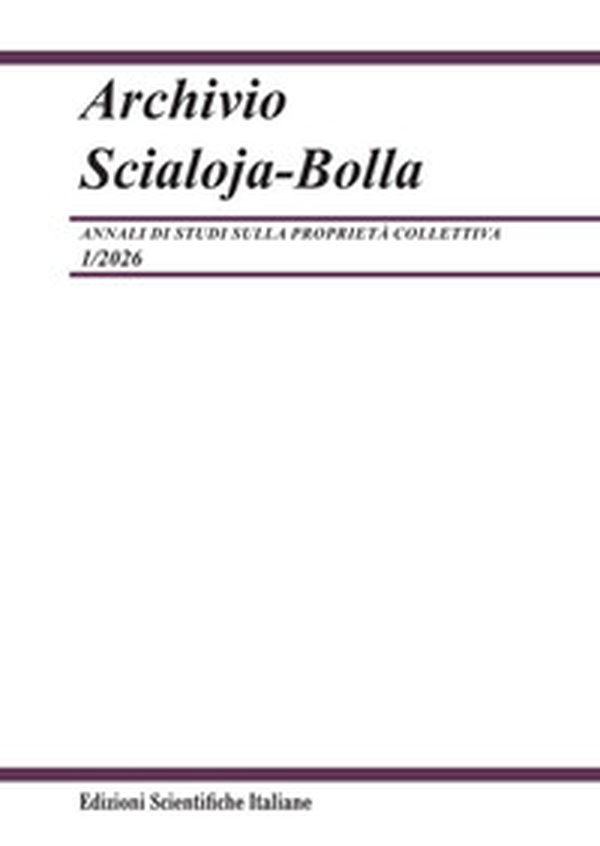 Archivio Scialoja-Bolla - Vol. 1 - Librerie.coop