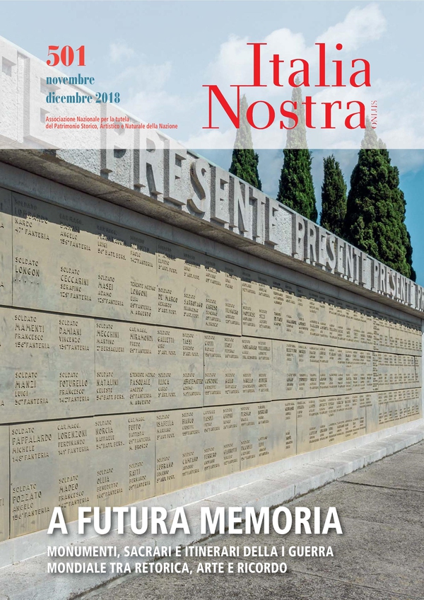 Italia Nostra 501 nov-dic 2018 - Librerie.coop Italia Nostra 501 nov-dic 2018 - Librerie.coop