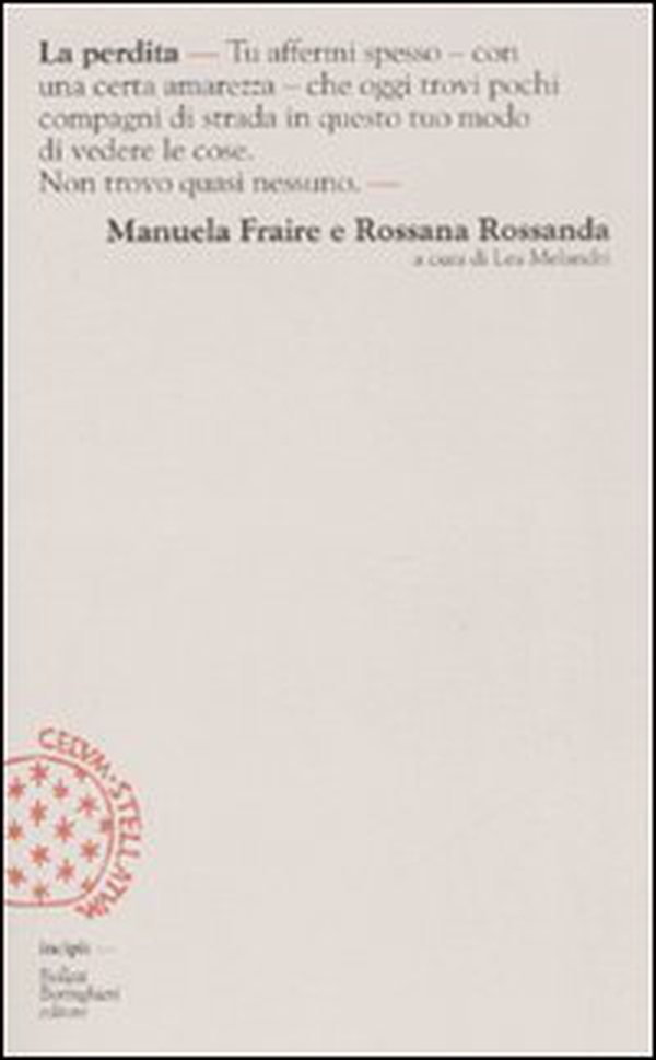 La perdita - Librerie.coop La perdita - Librerie.coop