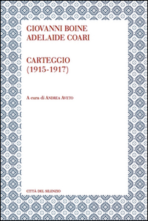 Carteggio (1915-1917) - Librerie.coop Carteggio (1915-1917) - Librerie.coop
