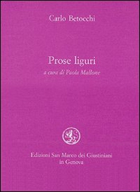 Prose liguri - Librerie.coop