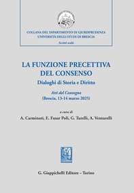 La funzione precettiva del consenso - Librerie.coop