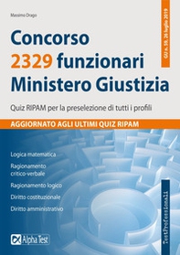 Concorso 2329 funzionari Ministero della Giustizia. Quiz RIPAM per la preselezione di tutti i profili - Librerie.coop Concorso 2329 funzionari Ministero della Giustizia. Quiz RIPAM per la preselezione di tutti i profili - Librerie.coop